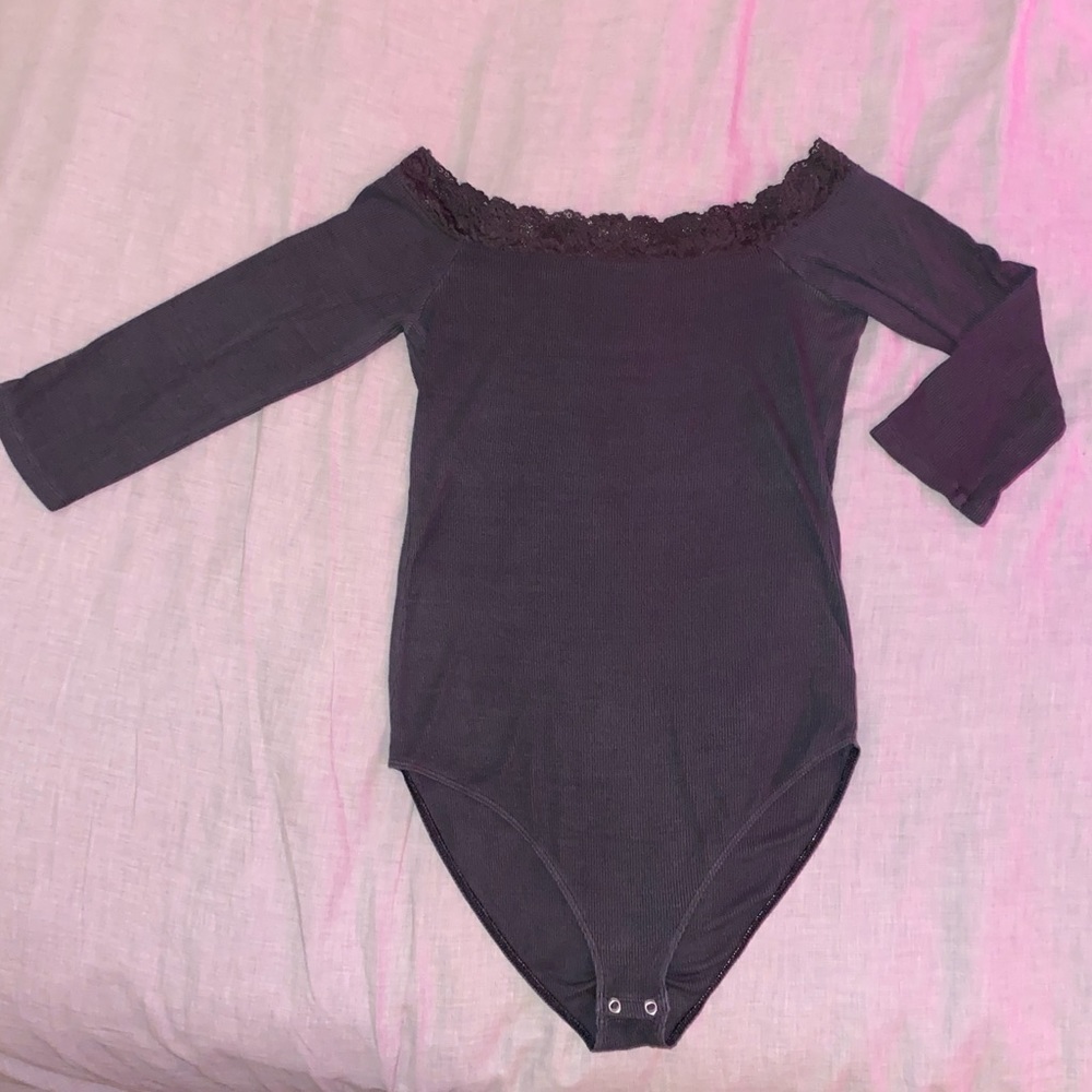 off the shoulder bodysuit